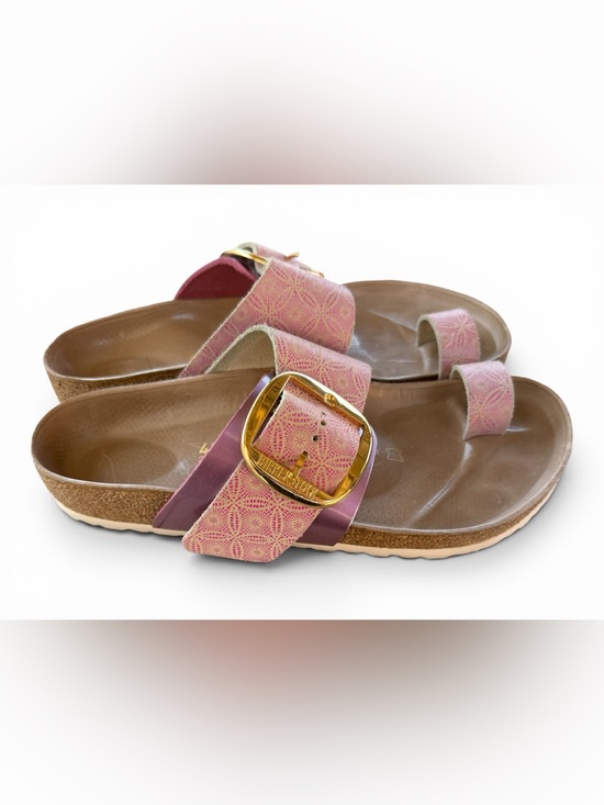 Birkenstock Shoes - Birkenstock Big Buckle Miramar Mule Sandal